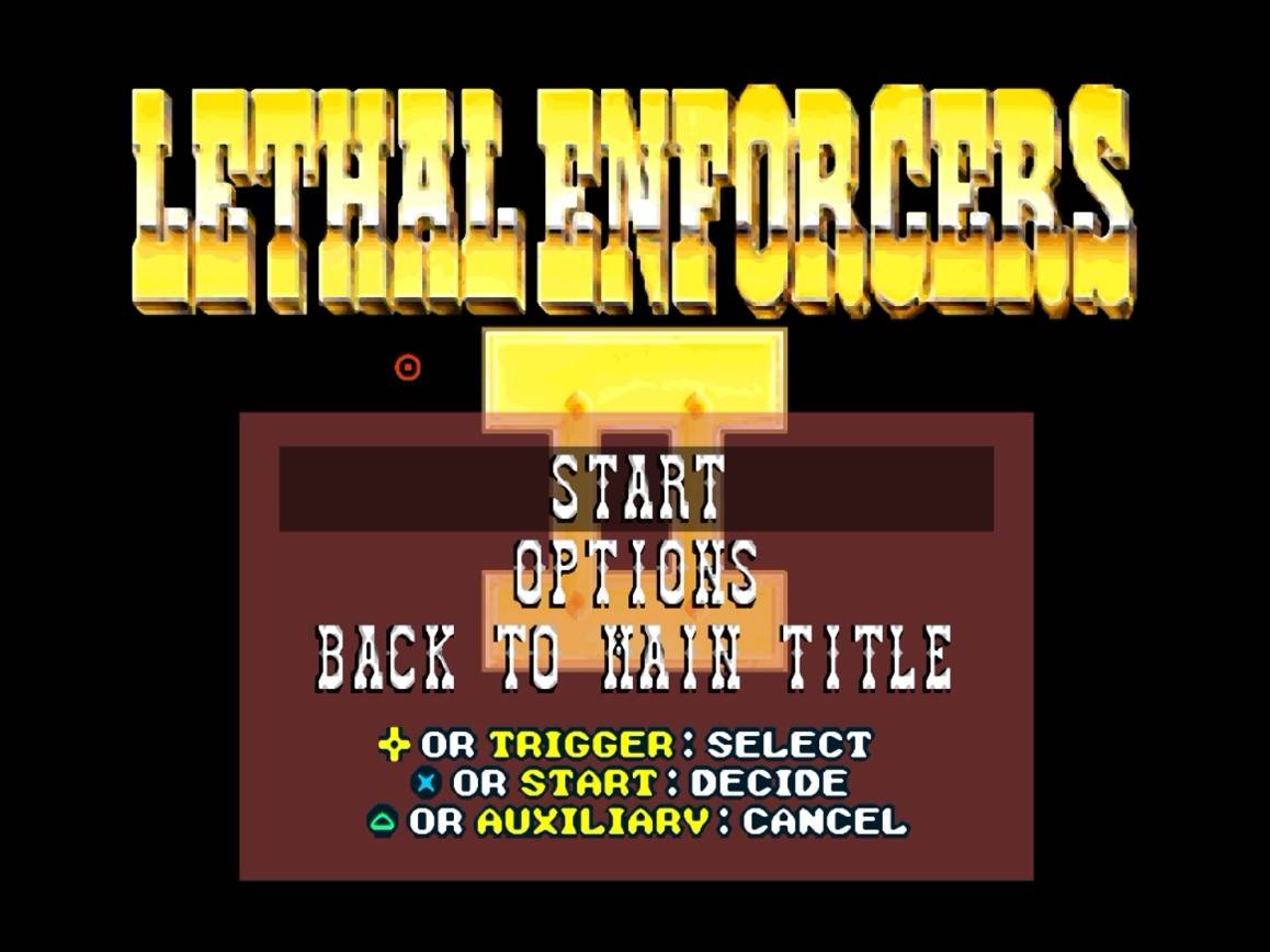 Lethal Enforcers 1 & 2 - геймплей игры на PlayStation